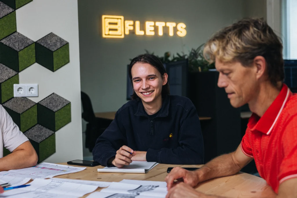 Kom werken bij het team van Fletts Houtbouw