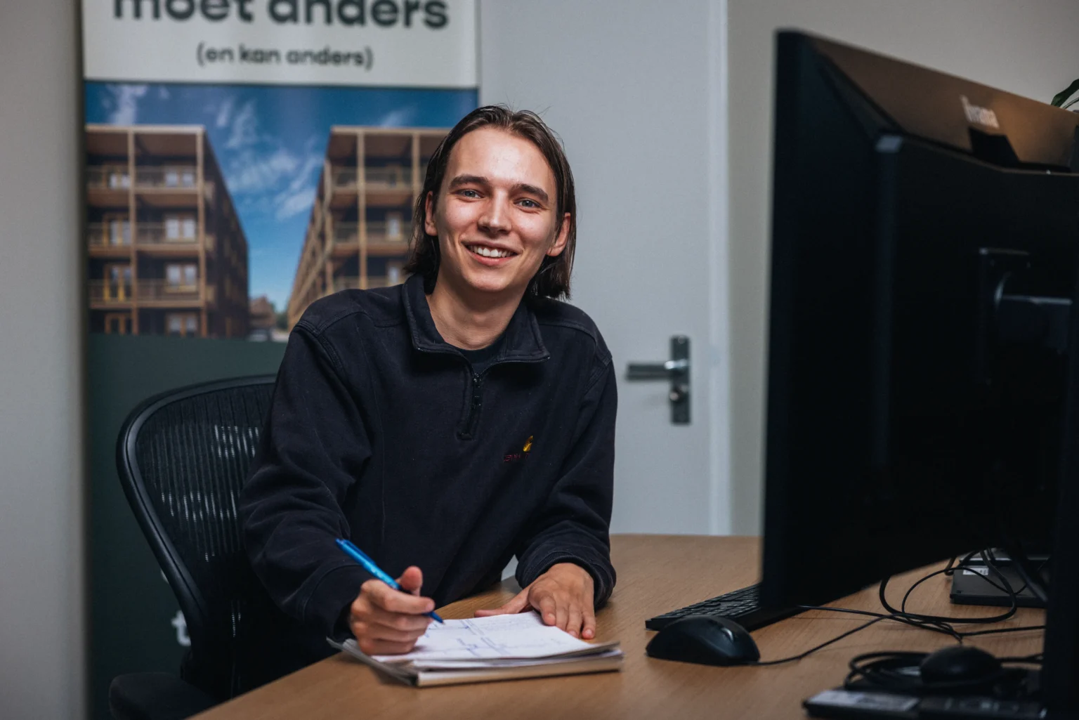 Aan het werk bij Fletts Houtbouw